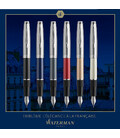 Ручка перьевая Waterman EMBLEME Blue CT FP F 13 501 картинка, изображение, фото
