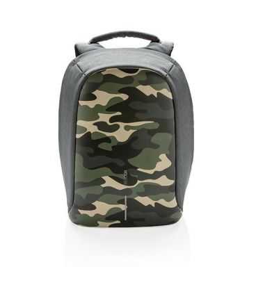 Рюкзак антизлодій міський XD Design Bobby Compact 14", Camouflage Green (P705.657) картинка, зображення, фото