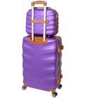 Комплект чемодан и кейс Bonro Next средний фиолетовый картинка, изображение, фото