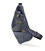 Чоловіча шкіряна сумка-слінг RK-6402-3md темно-синя бренд TARWA картинка, зображення, фото