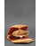 Кожаный кард-кейс 3.0 светло-коричневый с мандалой картинка, изображение, фото