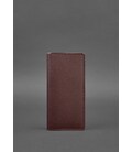 Шкіряне портмоне-купюрник 11.0 бордове картинка, зображення, фото
