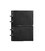 Кожаный блокнот А5 на кольцах (софт-бук) 9.0 в мягкой черной обложке картинка, изображение, фото