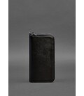 Шкіряне портмоне на блискавці 6.1 Чорне картинка, зображення, фото