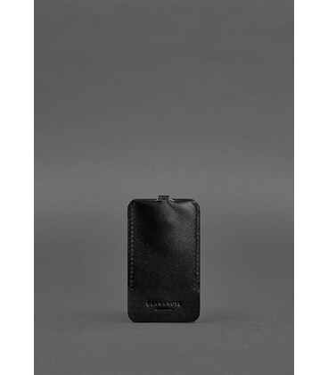 Шкіряна ключниця 1.0 вугільно-чорна картинка, зображення, фото