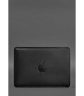 Шкіряний чохол для MacBook 15-16 Чорний картинка, зображення, фото