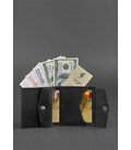 Шкіряний гаманець 2.1 чорний Crazy Horse картинка, зображення, фото