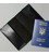 Кожаная паспортная обложка черная картинка, изображение, фото