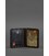 Чоловіча шкіряна обкладинка для ID-паспорта і водійських прав 4.0 карбон коричнева картинка, зображення, фото