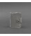 Женский кожаный кард-кейс 7.1 (Книжечка) серый картинка, изображение, фото