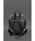 Кожаный женский рюкзак Олсен черный краст картинка, изображение, фото