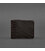 Шкіряне портмоне 4.4 (з затискачем) Темно-коричневий краст карбон картинка, зображення, фото