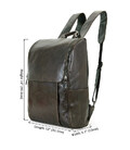 Чоловік шкіряний рюкзак для повсякденного використання John McDee 7344J картинка, изображение, фото