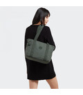 Жіноча сумка Kipling ASSENI S Sign Green Emb (F6C) KI6232_F6C картинка, зображення, фото