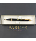 Ручка кулькова Parker IM Black GT BP Тризуб 22032_TR картинка, зображення, фото