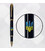 Ручка-роллер Parker IM UKRAINE Black GT RB Трезубец сине-желтый 22022_T0016u картинка, изображение, фото