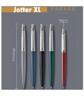 Ручка кулькова Parker JOTTER XL Monochrome Black BT BP Тризуб 12432_TR картинка, зображення, фото