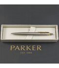 Ручка шариковая Parker JOTTER Stainless Steel GT BP Тигр в прыжке 16032_Z104b картинка, изображение, фото