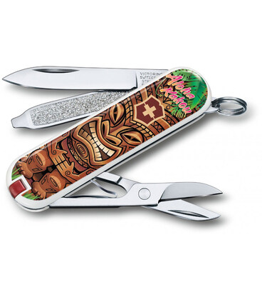 Складной нож Victorinox Classic LE Aloha Kakou 0.6223.L1809 картинка, изображение, фото