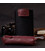 Надежная кожаная ключница GRANDE PELLE 11667 Бордовый картинка, изображение, фото