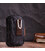 Сумка-чехол на пояс с металлическим карабином из текстиля Vintage 22223 Черный картинка, изображение, фото