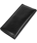 Вертикальний гаманець унісекс на магніті GRANDE PELLE 11212 Чорний картинка, зображення, фото
