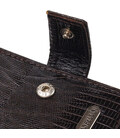 Небольшой мужской кошелек из натуральной фактурной кожи CANPELLINI 21507 Коричневый картинка, изображение, фото