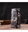 Жіноче фактурне портмоне з натуральної шкіри з тисненням під змію CANPELLINI 21692 Різнокольорове картинка, зображення, фото