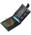 Місткий гаманець середнього розміру для чоловіків з натуральної шкіри з тисненням під крокодила BOND 22000 Чорний картинка, зобр