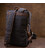 Рюкзак текстильний дорожній унісекс на два відділення Vintage 20611 Чорний картинка, зображення, фото