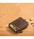 Чоловічий гаманець на кнопці TB231C Bull коричневий картинка, зображення, фото