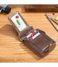 Чоловічий гаманець на кнопці TB231C Bull коричневий картинка, изображение, фото