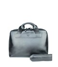 Кожаная деловая сумка Attache Briefcase черный картинка, изображение, фото