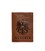Шкіряна обкладинка для паспорта з австрійським гербом світло-коричнева Crazy Horse картинка, зображення, фото
