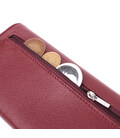 Кошелек для женщин из натуральной кожи с геометрическим клапаном ST Leather 22547 Бордовый картинка, изображение, фото